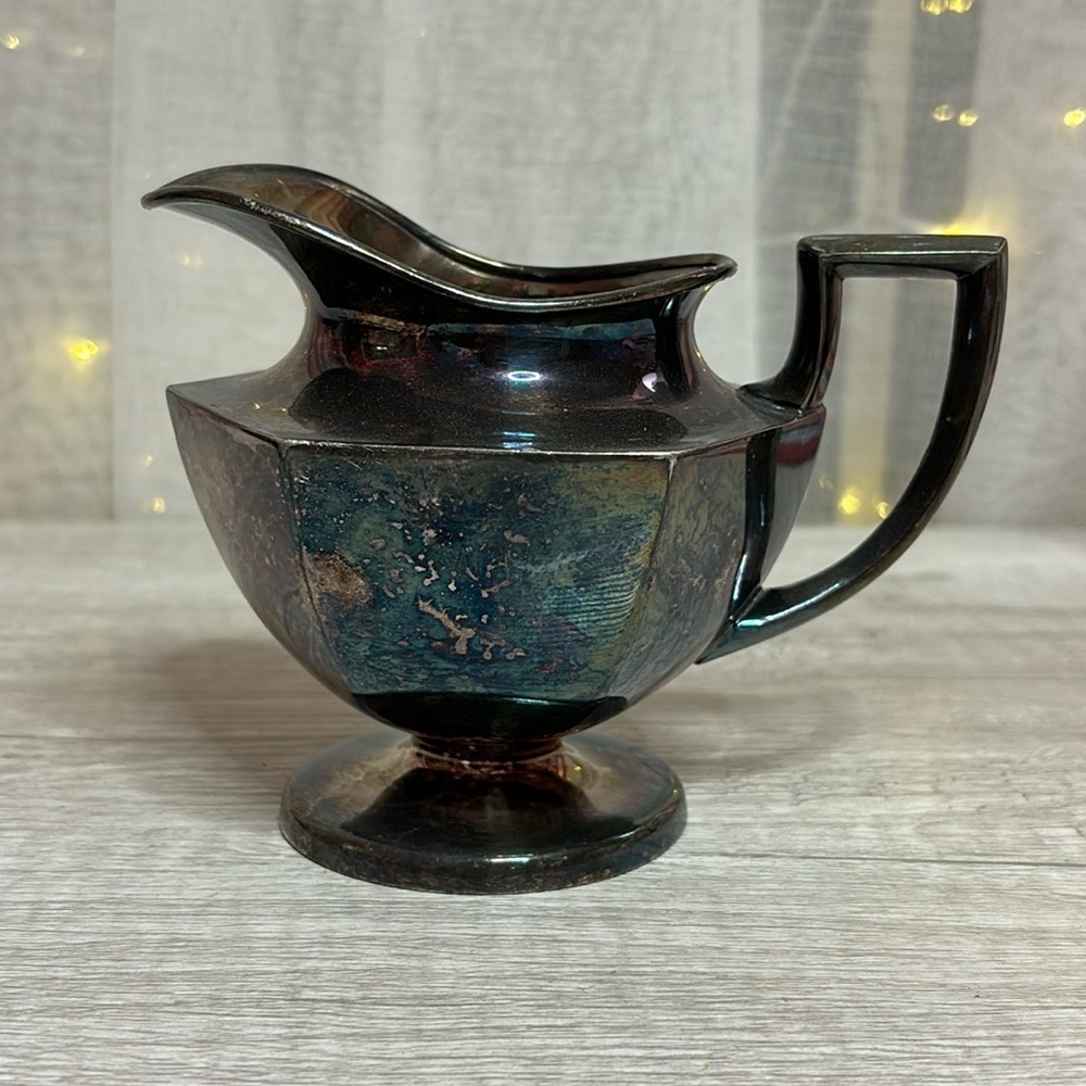 Vintage Forbes Silver Plated Creamer